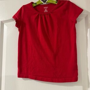 Carter's Vibrant Red Short Sleeve Tee